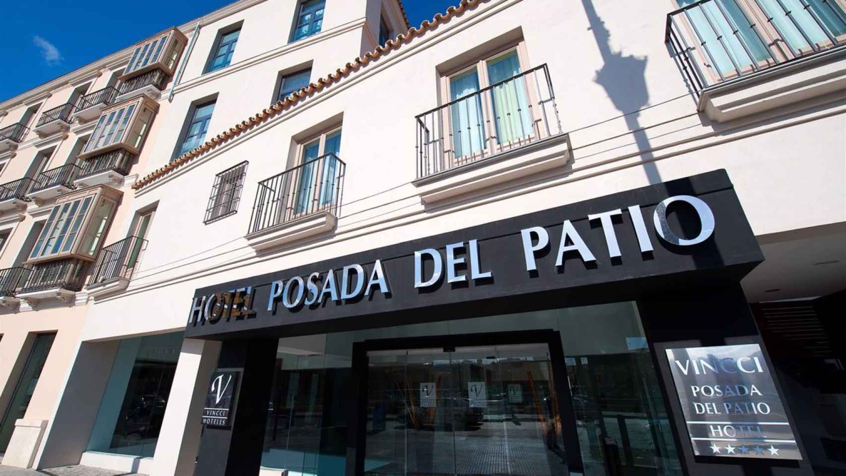 Imagen del hotel Vincci Posada del Patio, en Málaga capital.