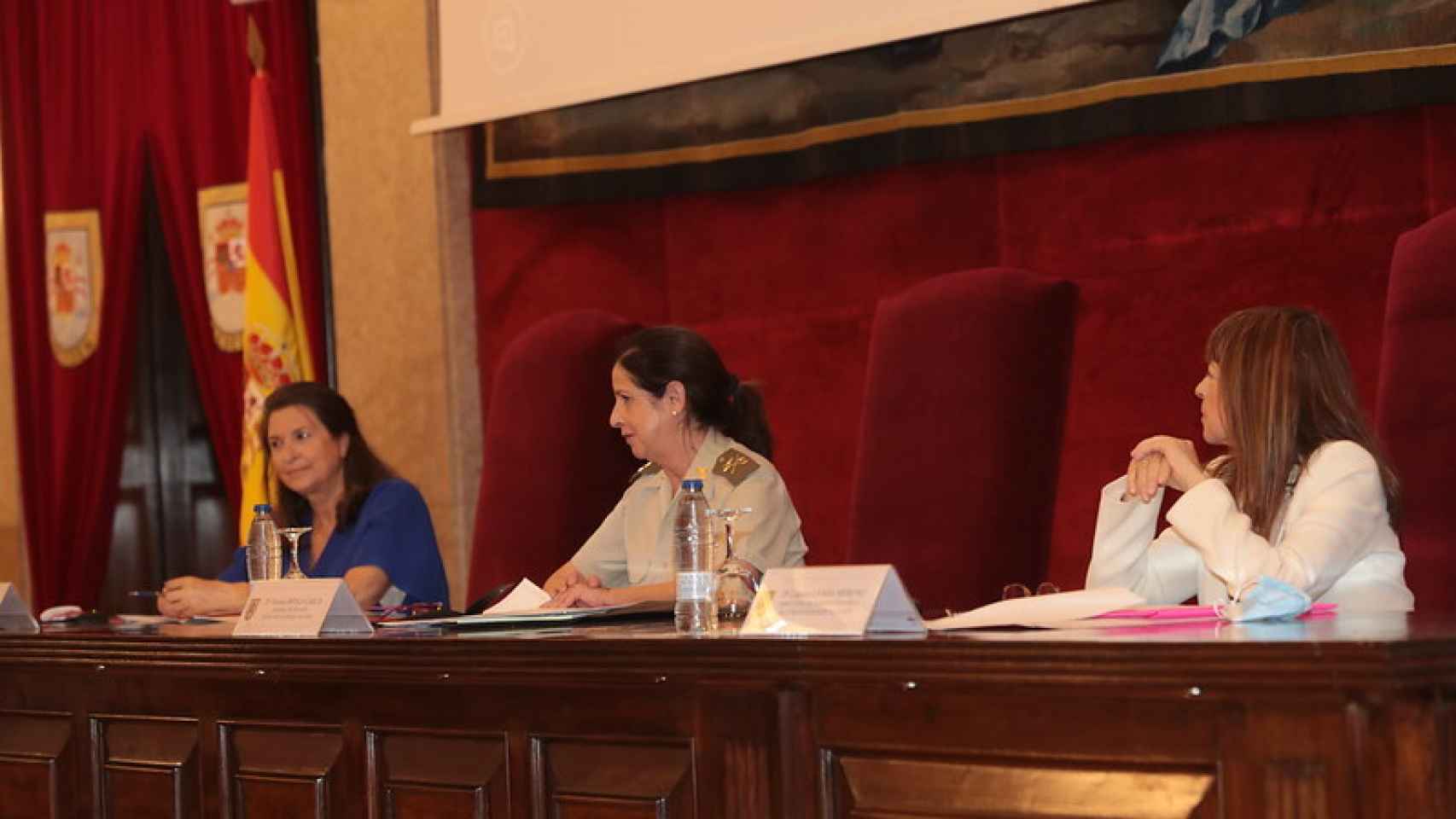La mesa redonda moderada por Patricia Ortega García,  secretaria General en INTA.