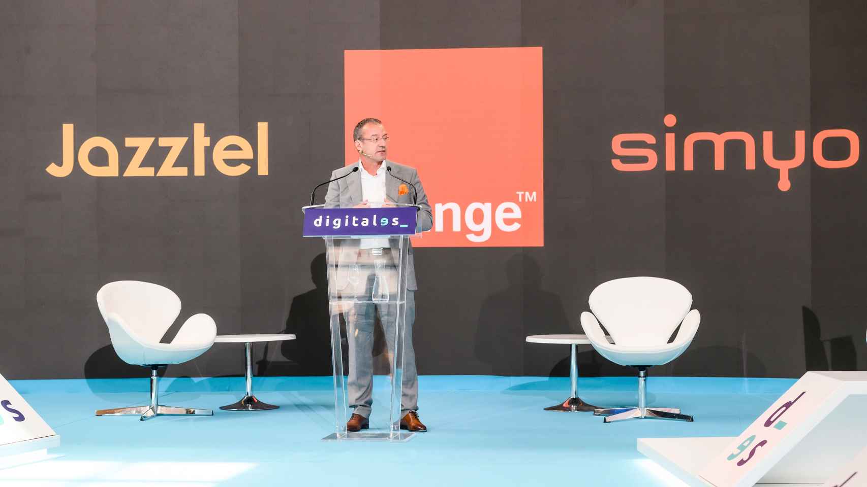 Jean François Fallacher, consejero delegado de Orange España, durante su intervención en DigitalES Summit.