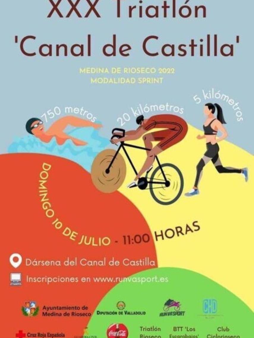 Cartel del Triatlón