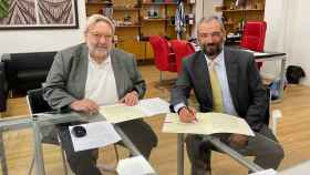 Firma del acuerdo entre Renfe y Amazon para impulsar la digitalización