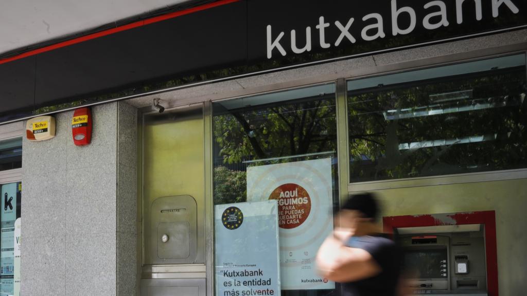 Una sucursal de Kutxabank.