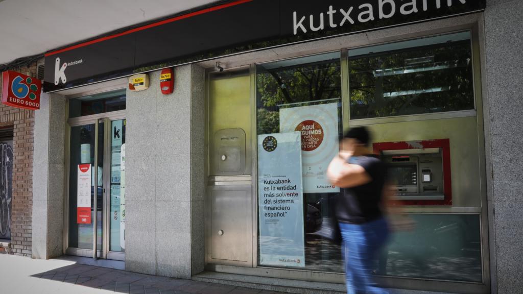 Una sucursal de Kutxabank.