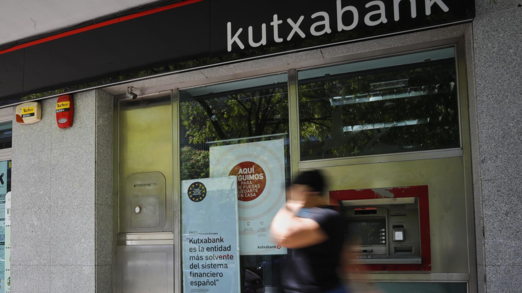 Una sucursal de Kutxabank.