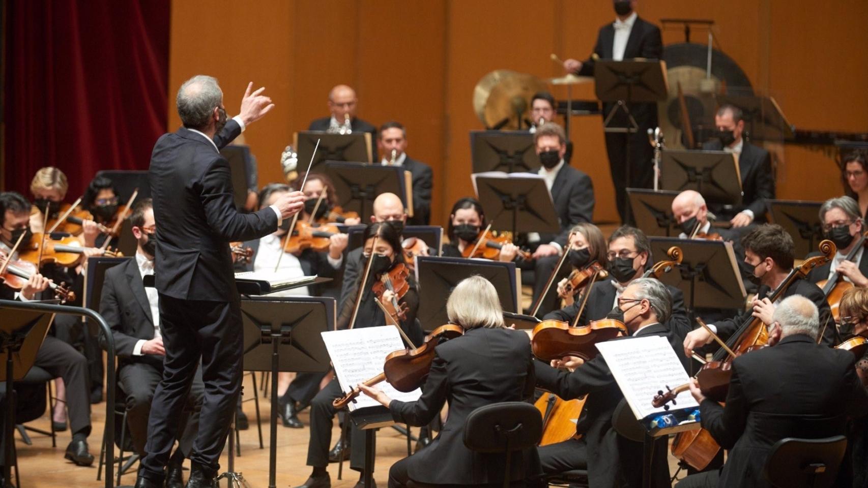 La Orquesta Sinfónica de Galicia.