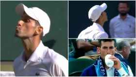 Novak Djokovic, entre besos y una pócima mágica para llegar a la final de Wimbledon