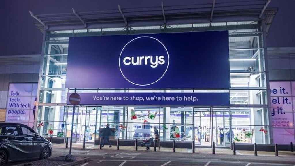 Tienda de Currys en Inglaterra.