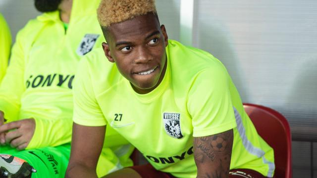 Charly Musonda en su etapa en el Vitesse.