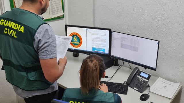 Operativo de la Guardia Civil, en imagen de archivo.