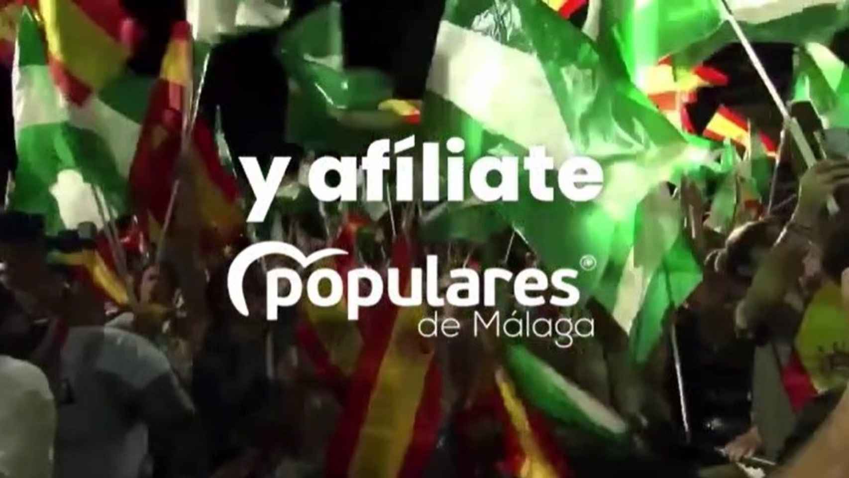 El PP impulsa una campaña que invita a los malagueños a afiliarse para seguir soñando.