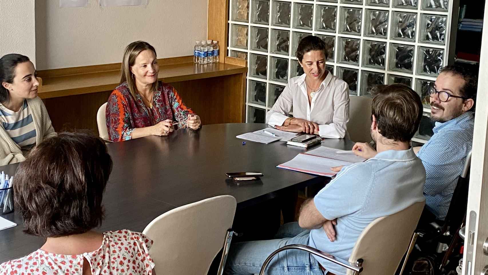 Grupo de trabajo de Bienestar Social e Igualdad, presidido por la concejala Silvia Junco.