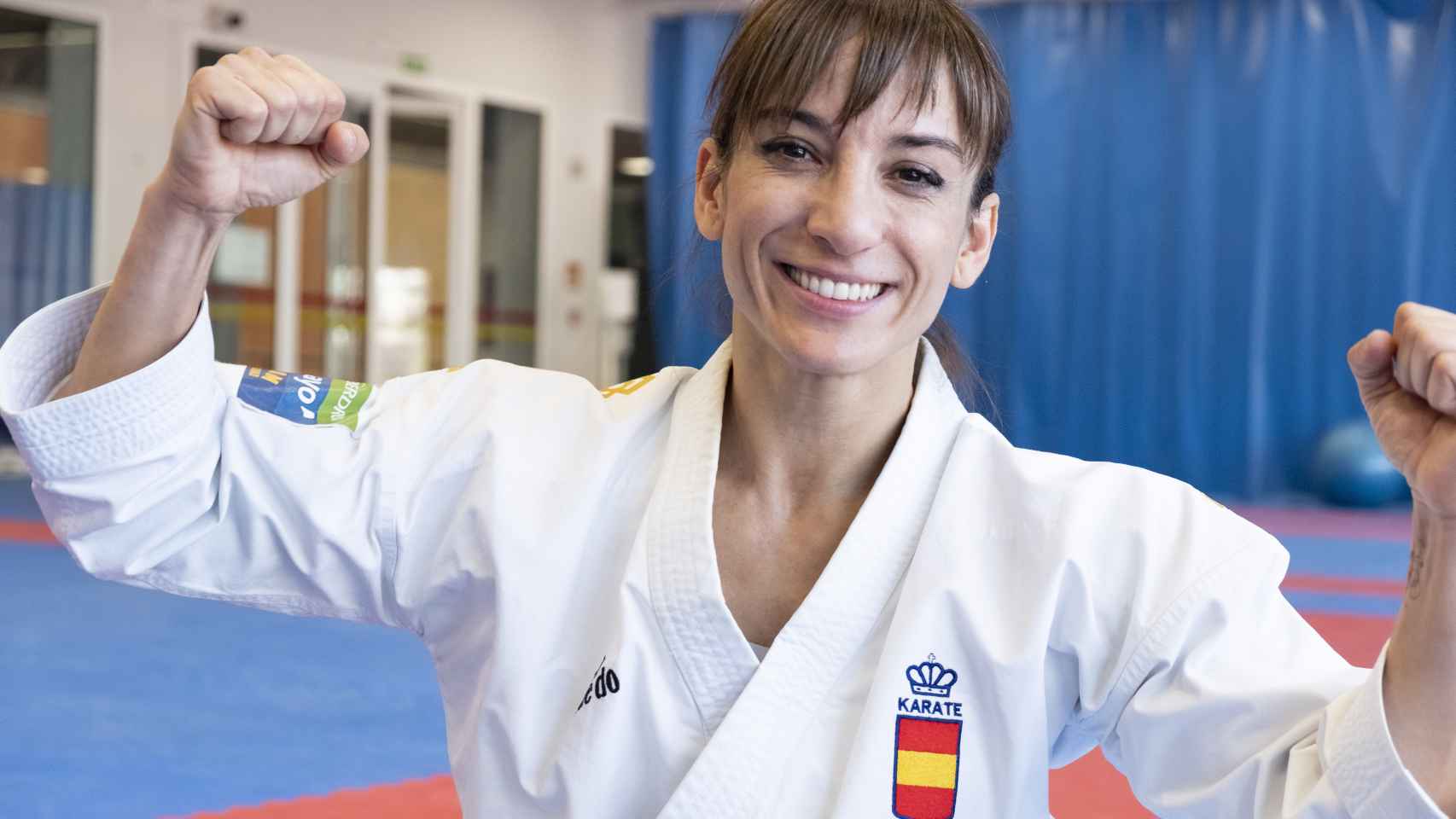 La karateka Sandra Sánchez.