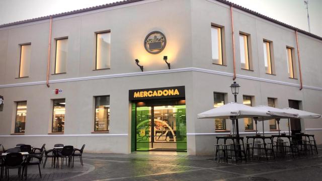 El supermercado de Mercadona en el casco histórico de Talavera