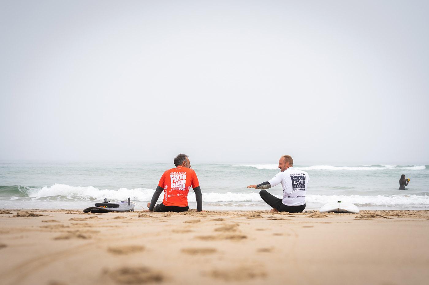 Nicolás Gallego y Antonio Muller. Imagen: Abanca  Pantín Classic Galicia Pro 2022