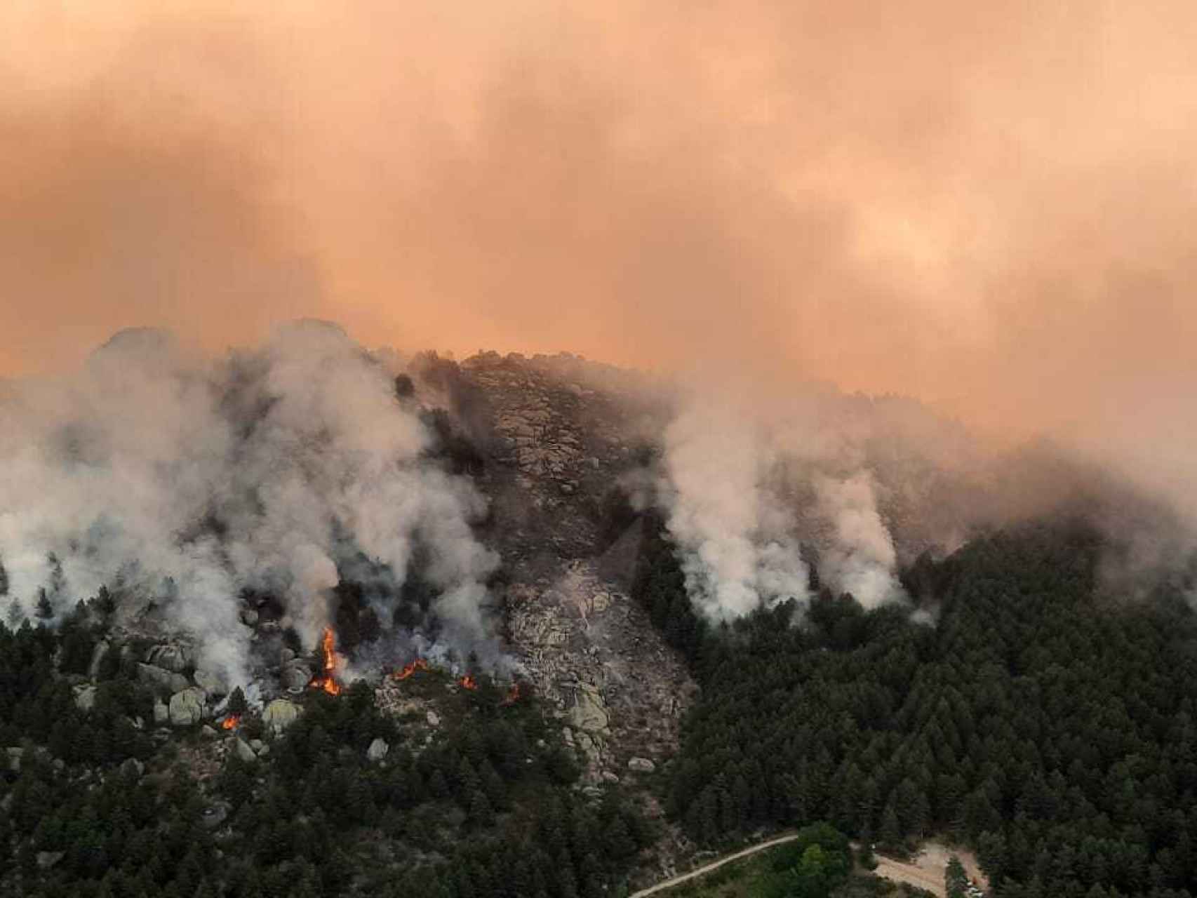 Arde la Sierra de Candelario./ #IFCandelario
