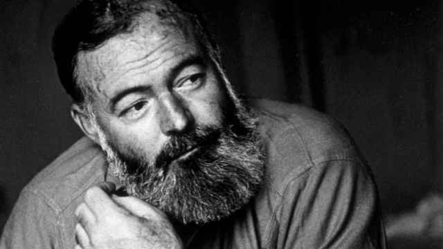 Ernest Hemingway en 1944.