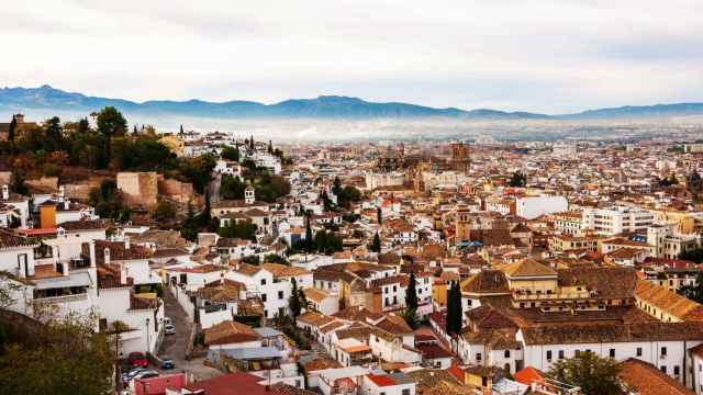 Vista aérea de Granada.