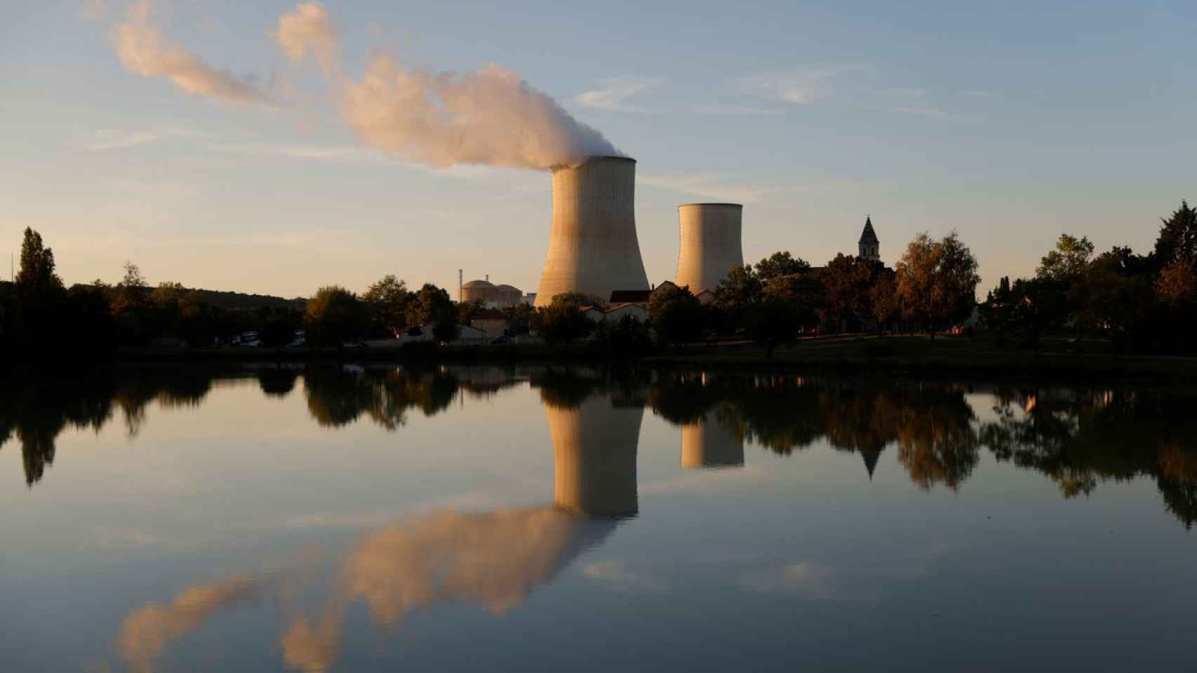 La central nuclear de Civaux, en Francia.