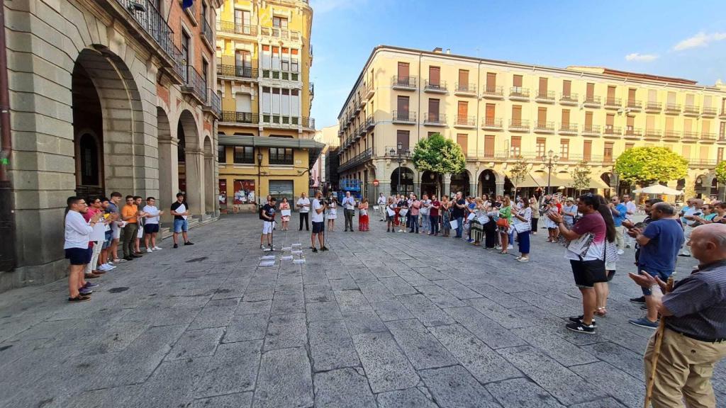 Concentración en homenaje a Miguel Ángel Blanco en Zamora