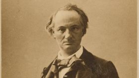 Charles Baudelaire, fotografiado por Felix Nadar en 1855