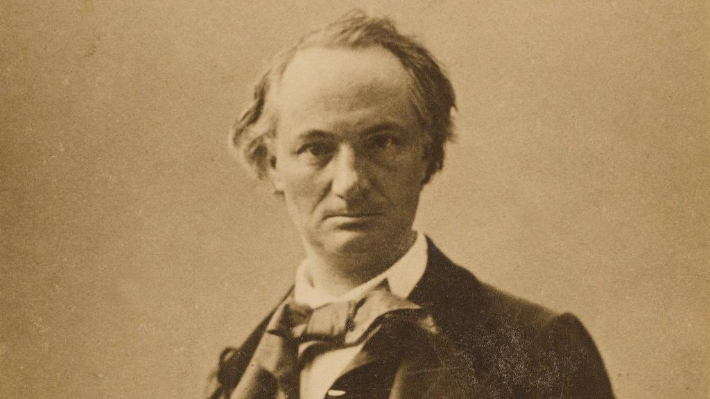 Charles Baudelaire, fotografiado por Felix Nadar en 1855