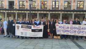 Los abogados de oficio de Castilla-La Mancha salen a la calle por las deudas del Ministerio