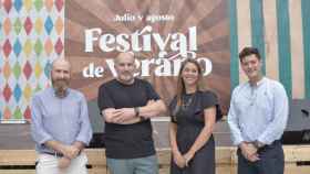 Organizadores del festival de verano 2022 de Plaza Mayor.