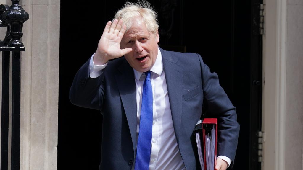 El ex primer ministro de Reino Unido, Boris Johnson.