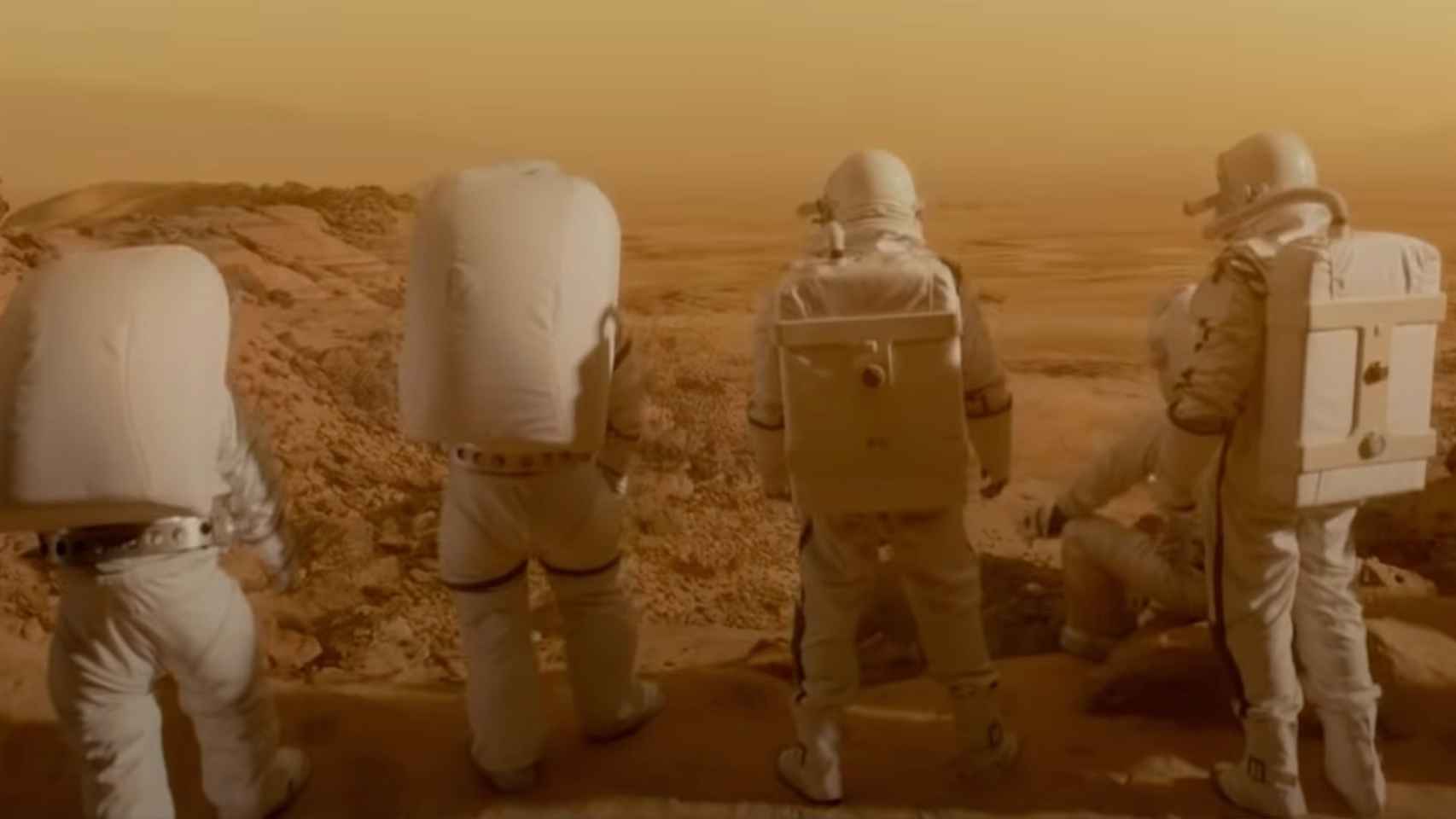 El equipo de la NASA en Marte en la temporada 3 de 'Para toda la humanidad'.