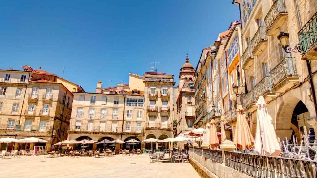 Plaza Mayor de Ourense.