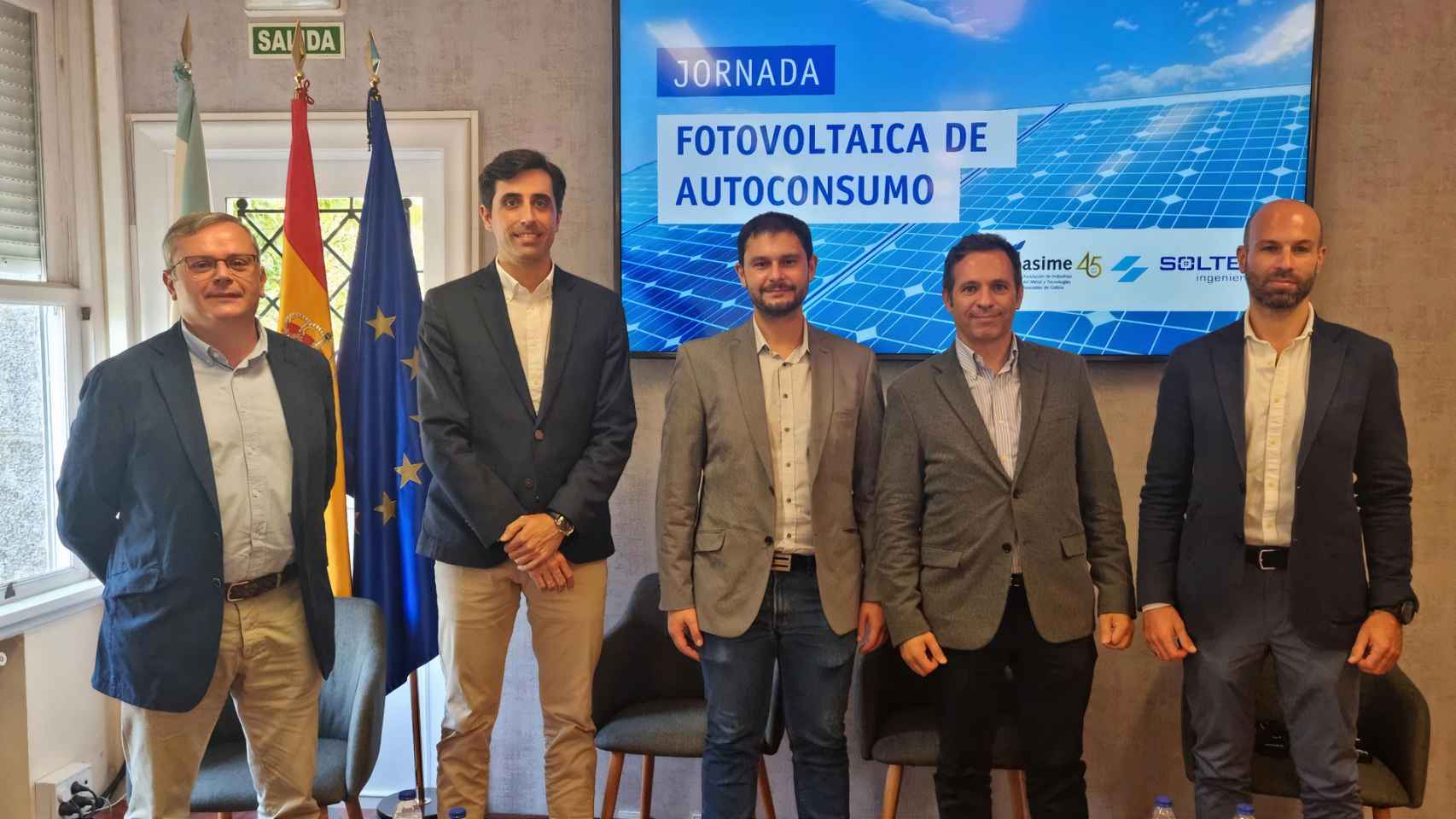 El autoconsumo fotovoltaico podría bajar un 60% el coste energético de la industria gallega