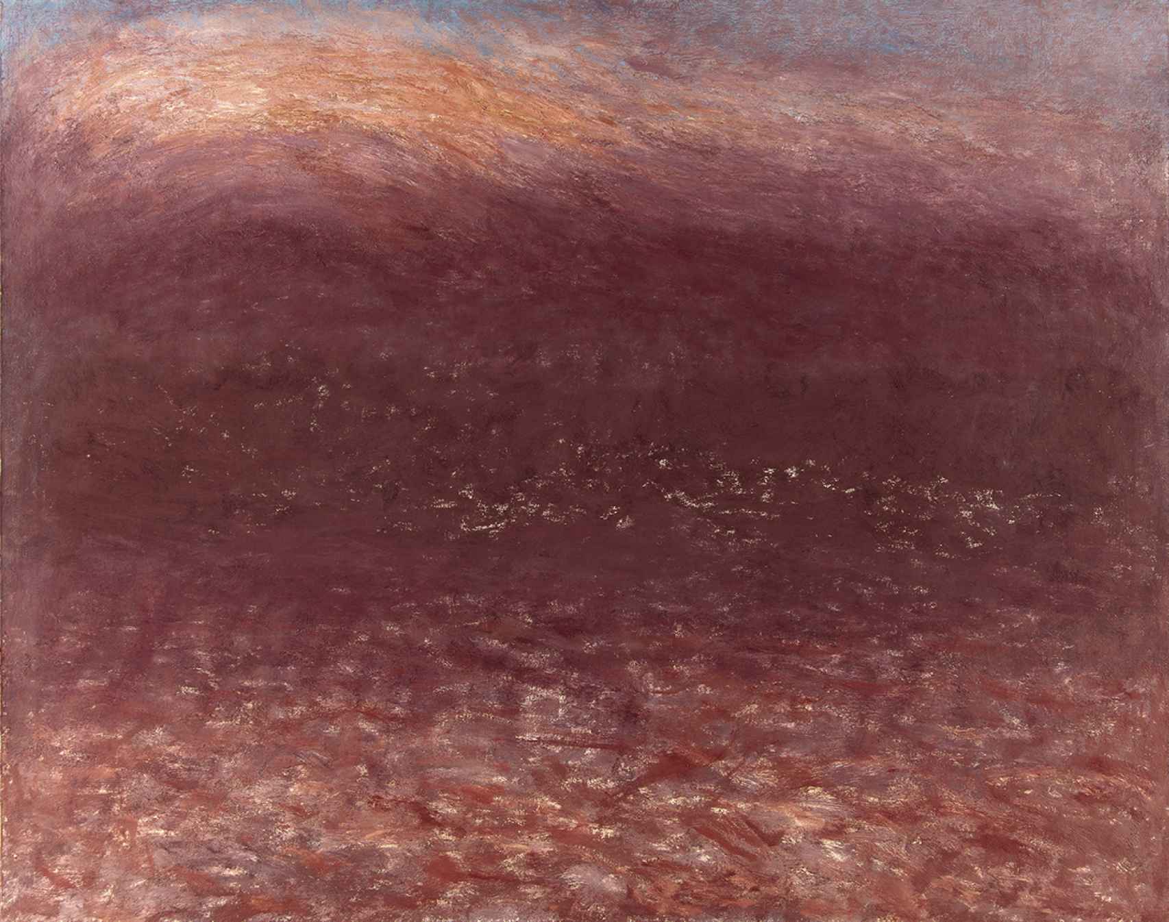 'Caput mortuum. La ría en el Abra', de Mari Puri Herrero (1987-1988)