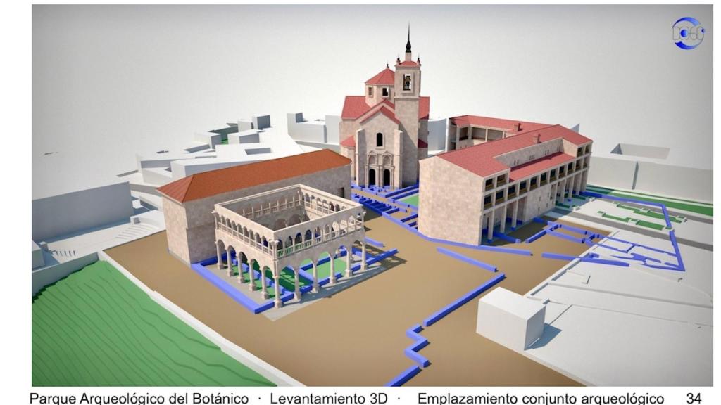 Parque Arqueológico del Botánico de Salamanca, de manera virtual