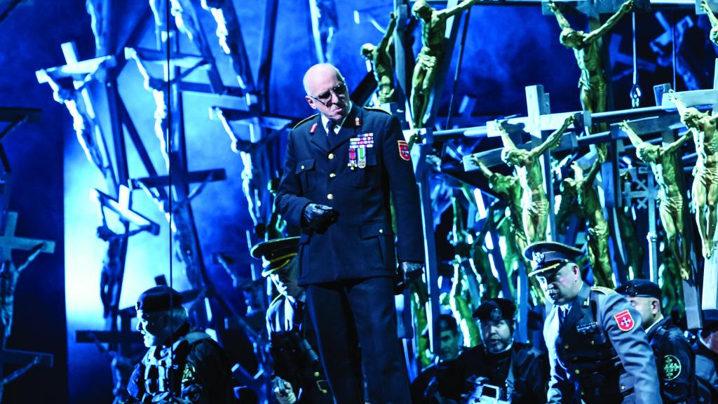 Puesta en escena de 'Norma' por la Royal Opera House de Londres. Foto: Bill Cooper