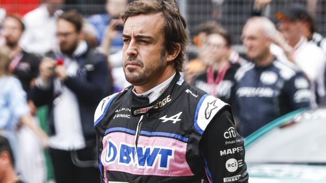 Fernando Alonso, en el Gran Premio de Austria de F1 de 2022