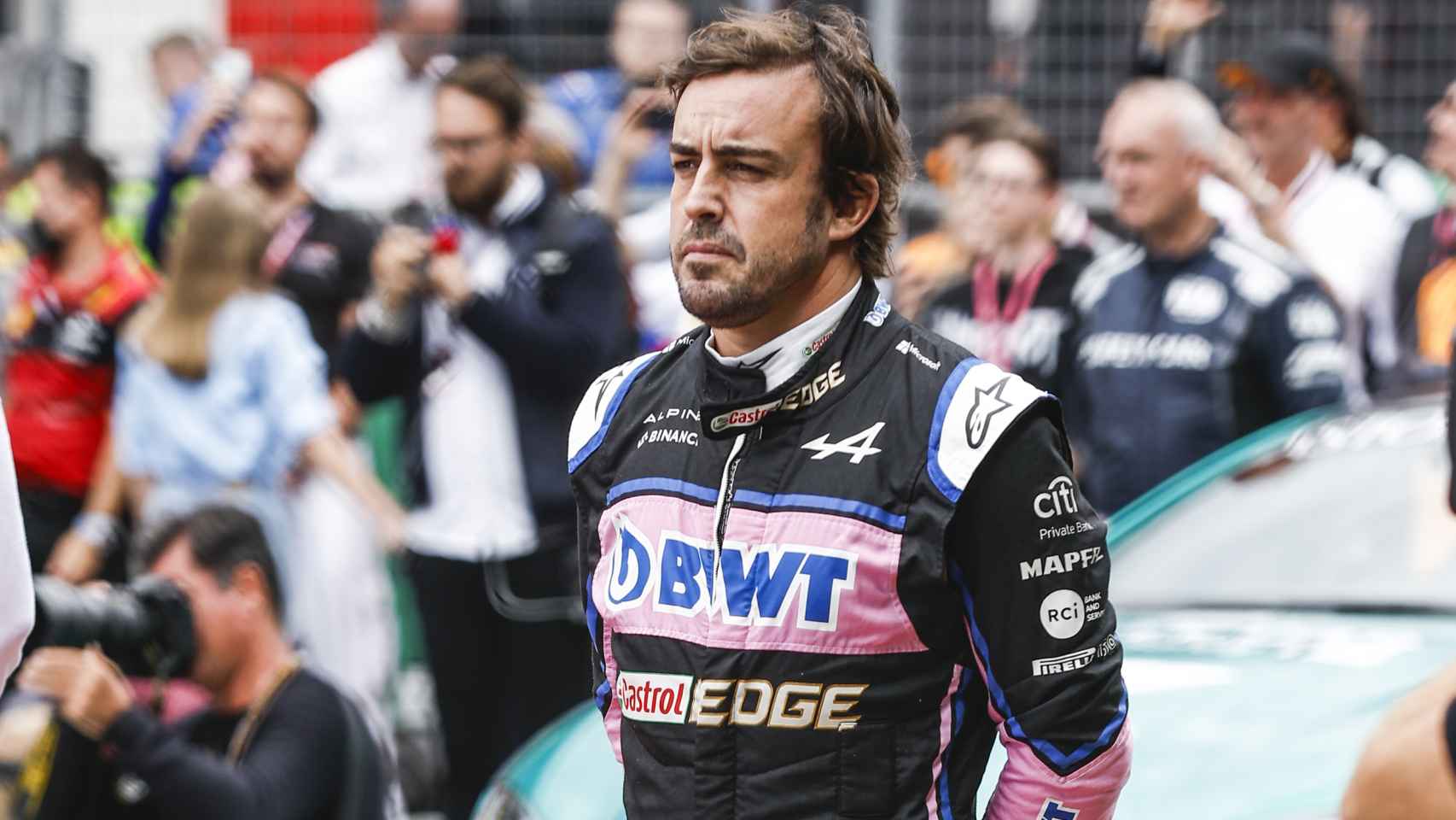 Fernando Alonso, en el Gran Premio de Austria de F1 de 2022