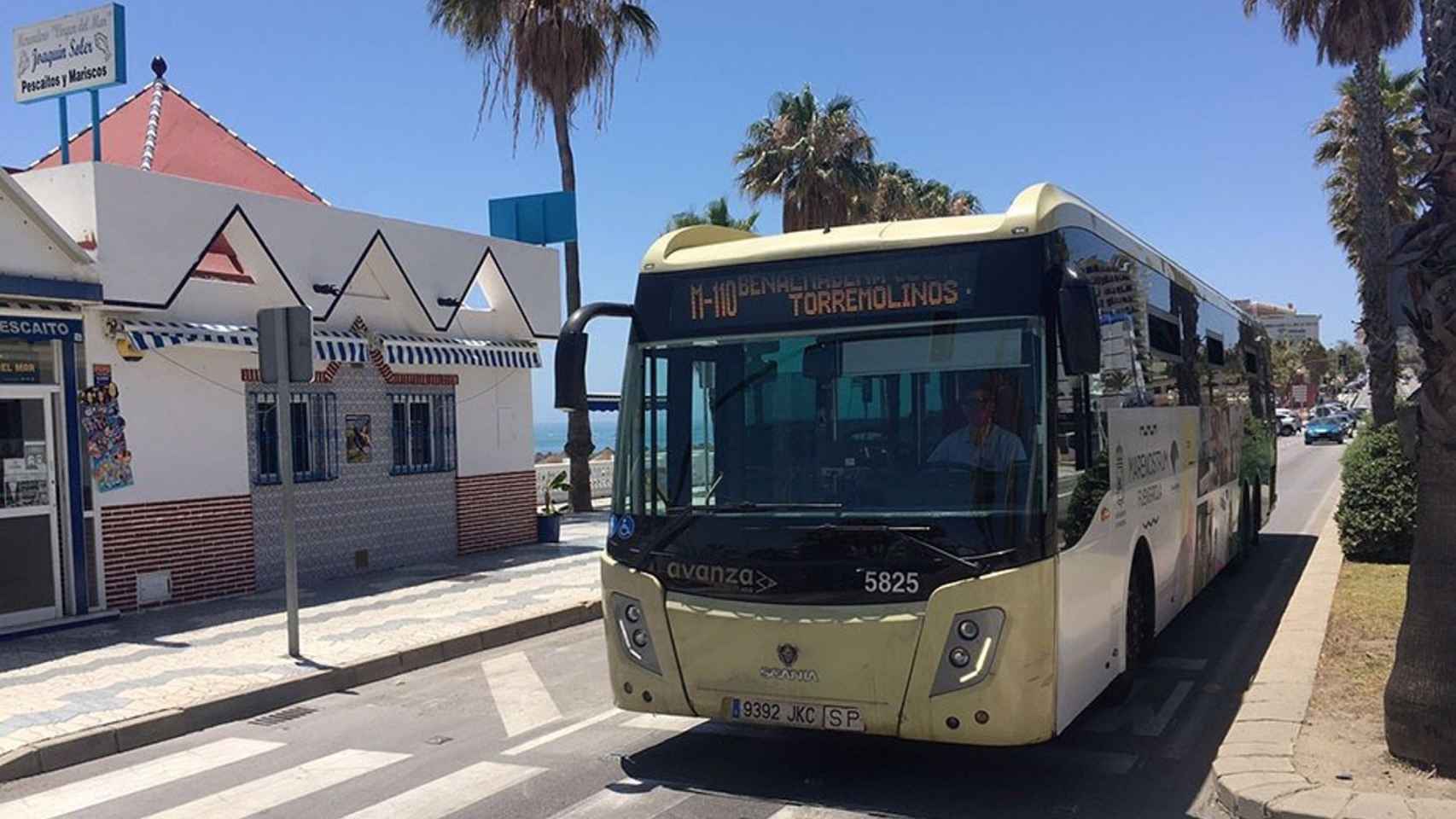 Autobús del Consorcio de Transporte Metropolitano.