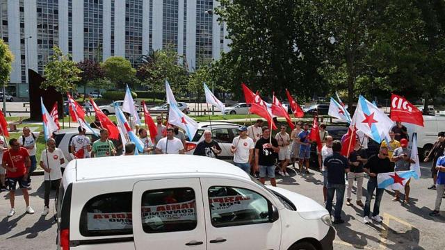 Concentración del sector de la carpintería en A Coruña