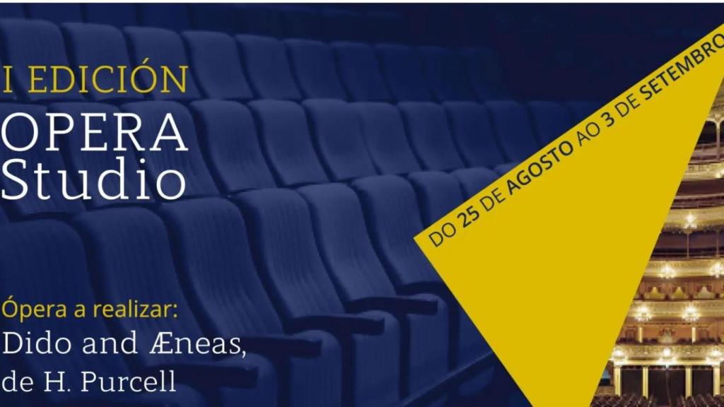 Cedeira (A Coruña) acogerá su primera edición de Opera Studio del 25 de agosto al 3 de septiembre