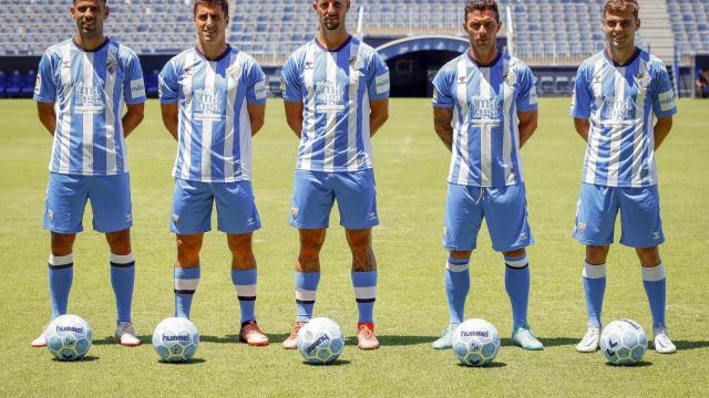 Juanfran, Unai Bustinza, Fran Sol, Rubén Castro y Aleix Febas.