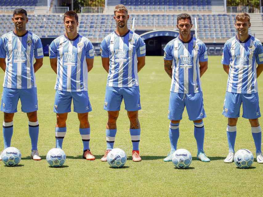 Juanfran, Unai Bustinza, Fran Sol, Rubén Castro y Aleix Febas.