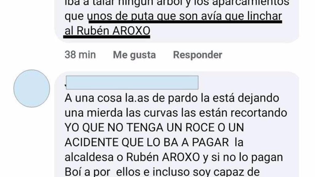 Las amenazas denunciadas por el primer teniente de alcaldesa de Lugo, Rubén Arroxo.