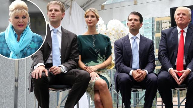 Donald Trump y sus tres hijos lloran la muerte de Ivanka.