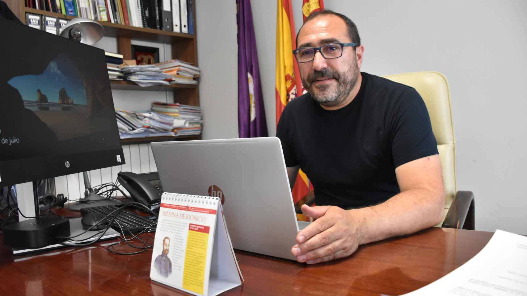 Miguel Ángel Oliveira en la entrevista con EL ESPAÑOL de Castilla y León