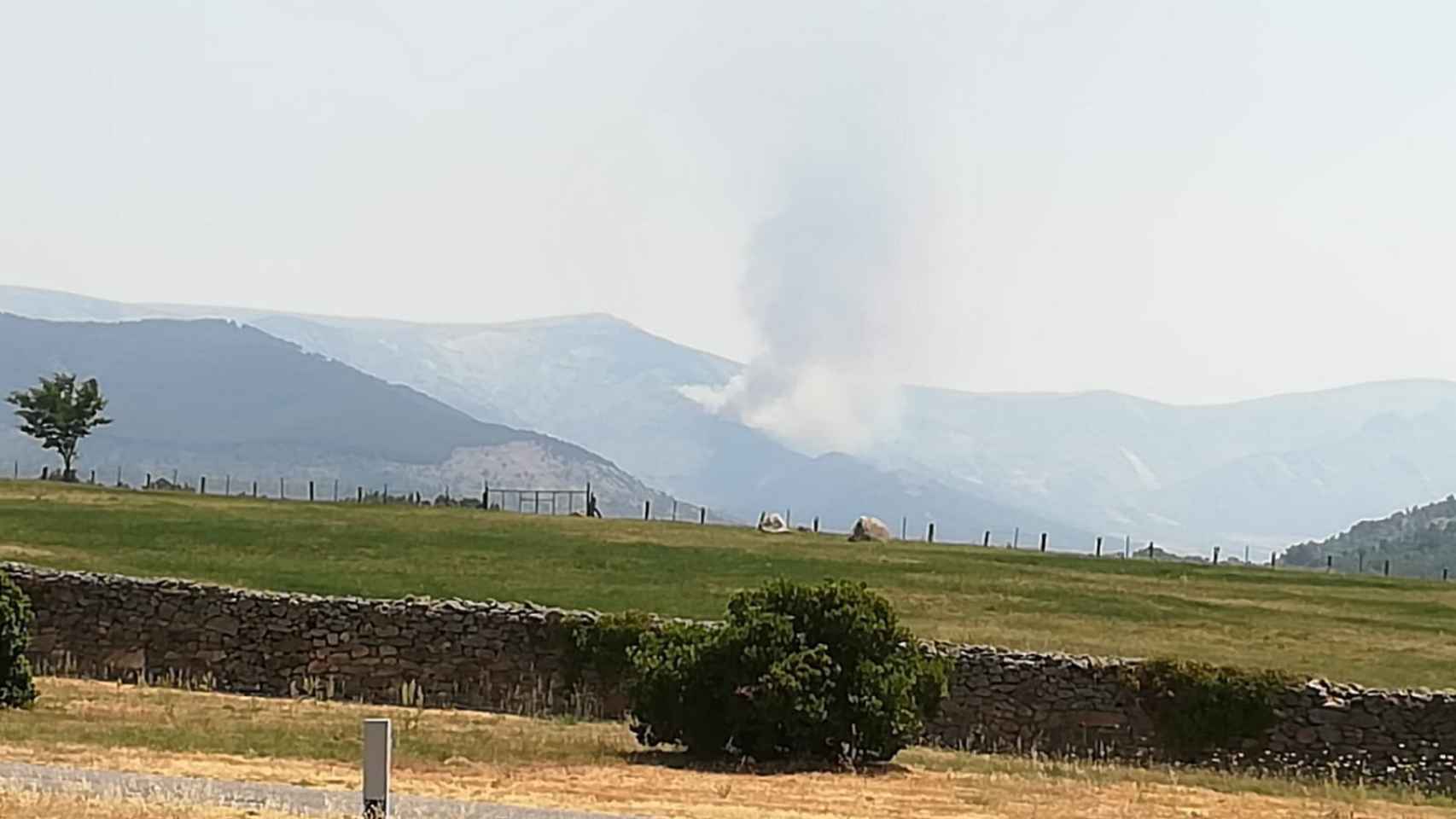 Incendio Forestal en Navalonguilla (Ávila)