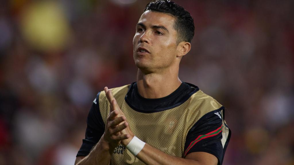 Cristiano Ronaldo, con la selección de Portugal