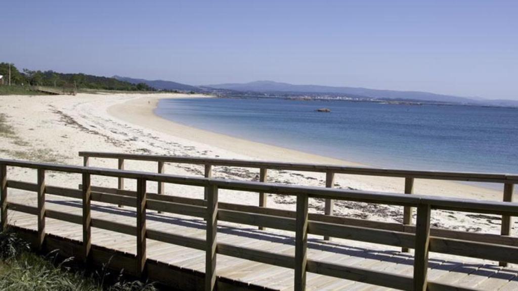 Playa de Carragueiros en Boiro (turismo.gal)