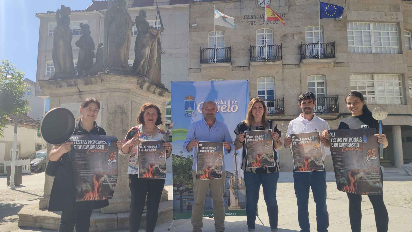 Presentación del cartel de la  Fiesta del Churrasco