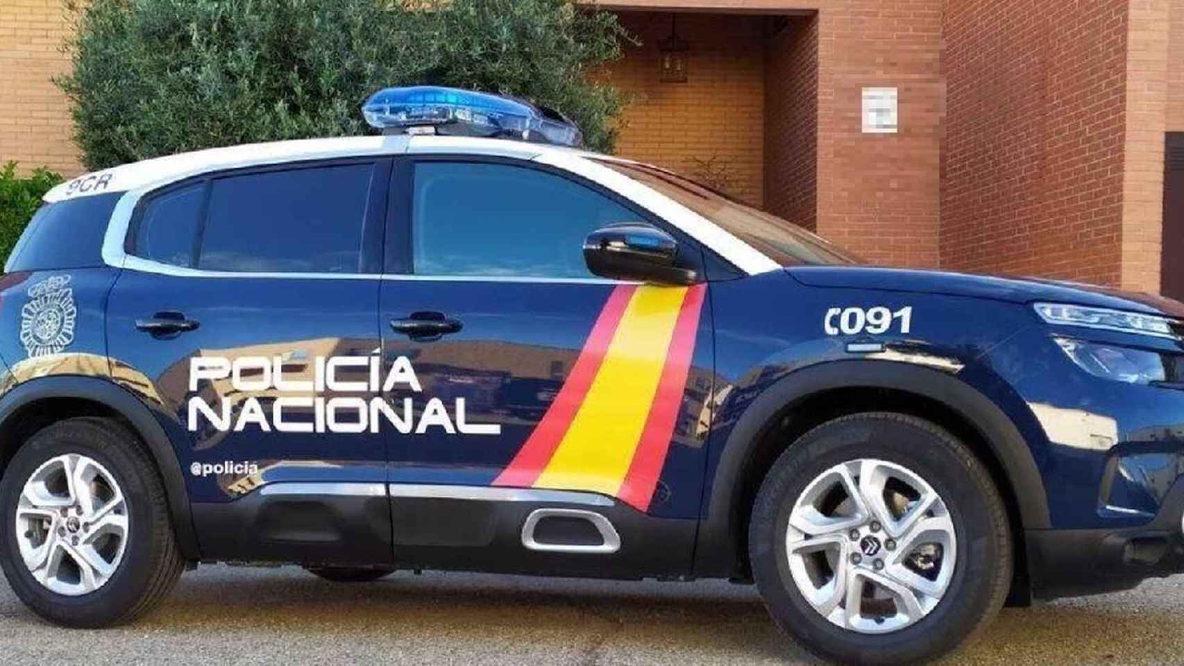 Un coche de la Policía Nacional en una imagen.