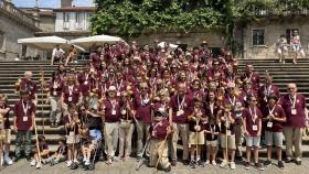 Reunión de la familia Mosquera-Ossorio en Santiago.